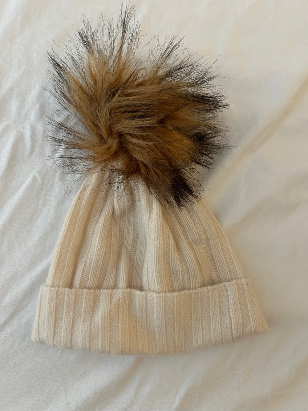 Quince Mongolian Cashmere Pom Pom Beanie
